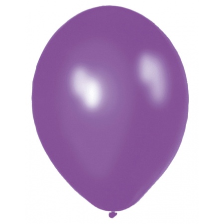 Balloons purple 50x pieces