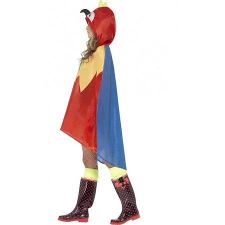 Party poncho parrot