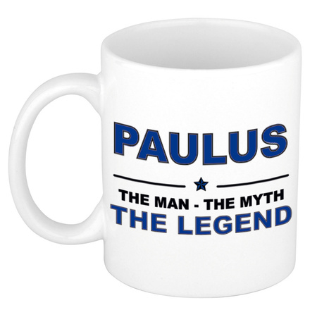 Paulus The man, The myth the legend collega kado mokken/bekers 300 ml