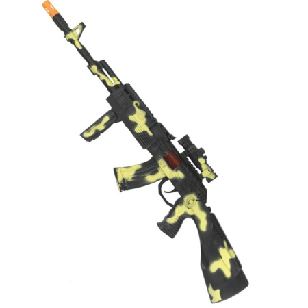 Speelgoed geweer met camouflage print