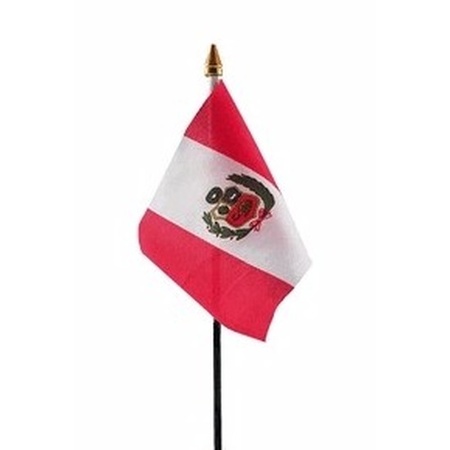 Peru vlaggetje met stokje