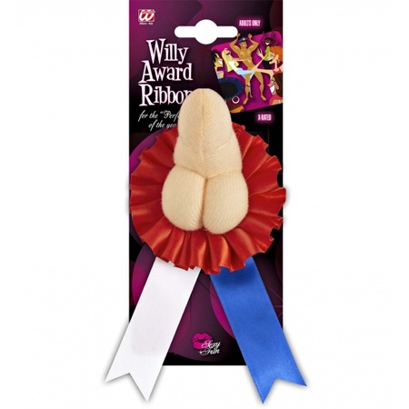 Penis award rosette