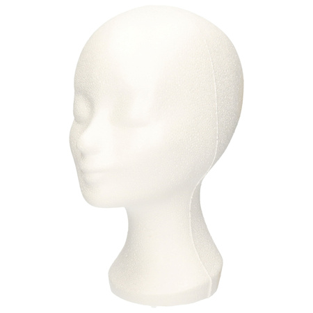 Etalage materiaal paspop hoofden wit 10x
