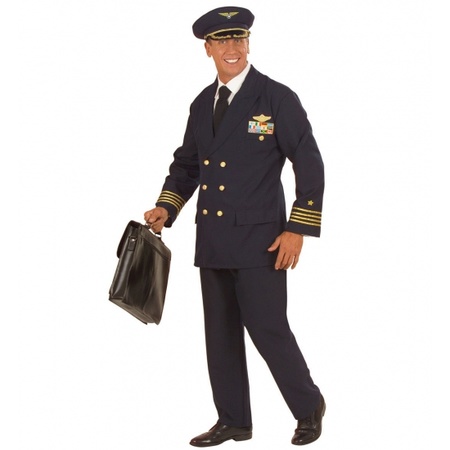 Kostuum piloot voor heren