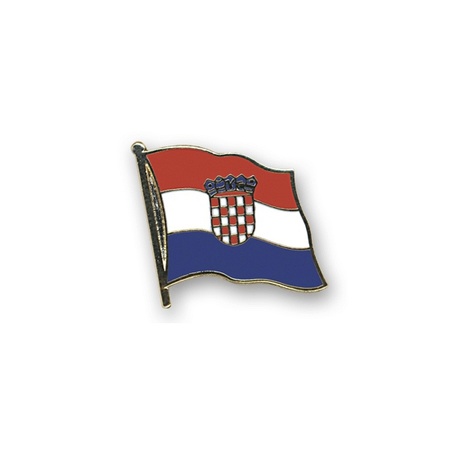 Pin flag Croatia 20 mm