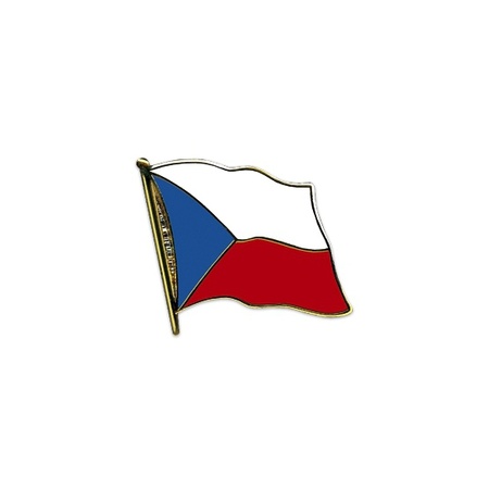 Flag pins Czech Republic - 20 mm - metal