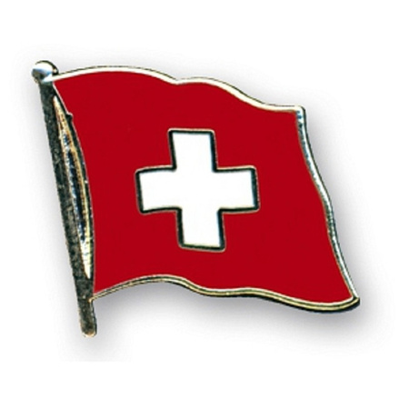 Pin speldje-broche Vlag Zwitserland 20 mm