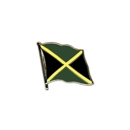 Flag pins Jamaica
