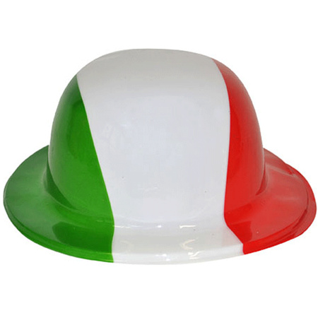 Plastic bowler hat Italy