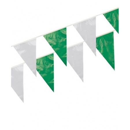 Green/White flag lines
