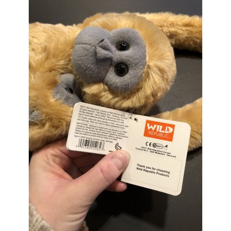 Hoelmans speelgoed artikelen aap/apen knuffelbeest bruin 51 cm