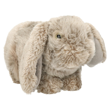 Plush soft toy animal grey rabbit 21 cm