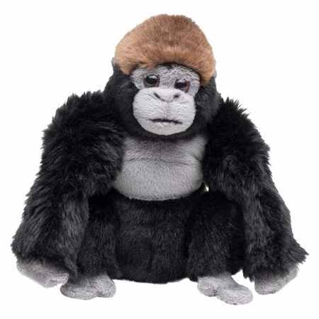 Pluche gorilla knuffeltje 18 cm
