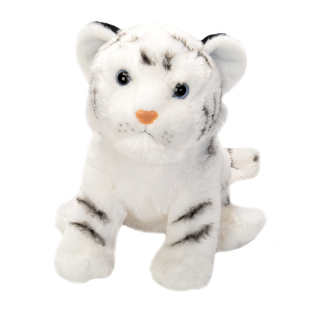 Soft toy animals White Tiger 20 cm