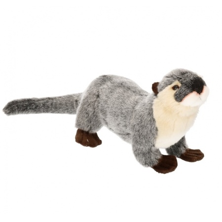 Beroep Latijns optioneel Otter knuffels, Pluche Rivier otter knuffel 28 cm, Feestartikelen-shop.nl