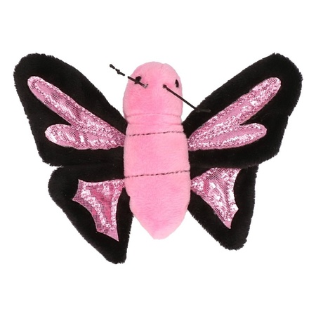 Plush butterfly soft toy 10 cm