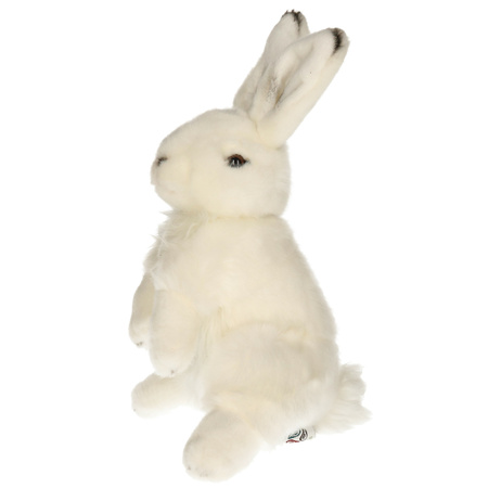 Plush toy snow hare 30 cm