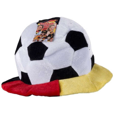 Plush soccer hat Belgium