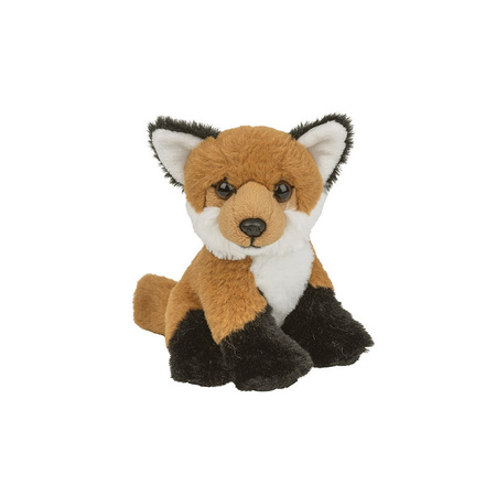 Plush soft toy animal red Fox puppy 12 cm