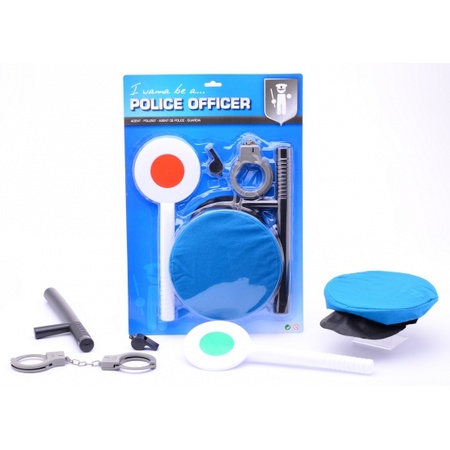 Police toy set 4 pieces