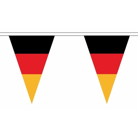 Germany flags triangle bunting 5 meter