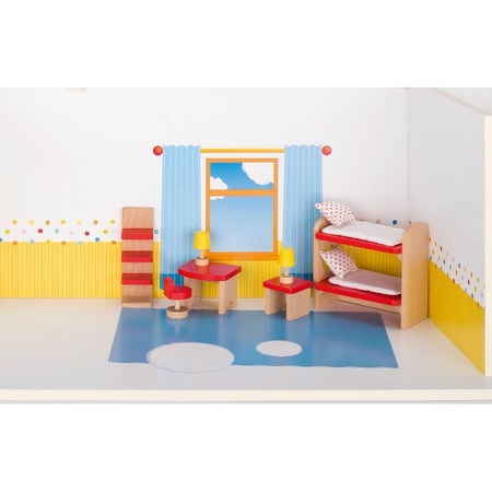 Kinderkamer meubeltjes voor een poppenhuis