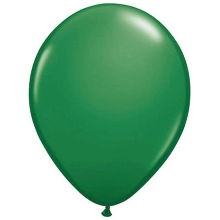 Ballonnen 10 stuks groen Qualatex