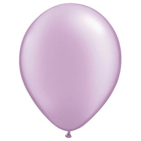 Ballonnen 25 stuks parel lavendel Qualatex