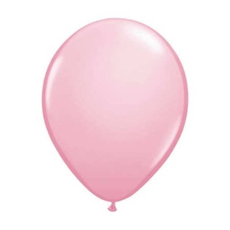 Ballonnen 25 stuks roze Qualatex