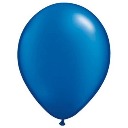 Ballonnen 10 stuks Sapphire blauw Qualatex
