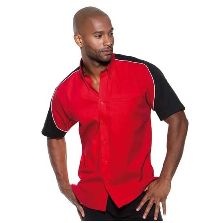Race shirt rood met race cap maat XL