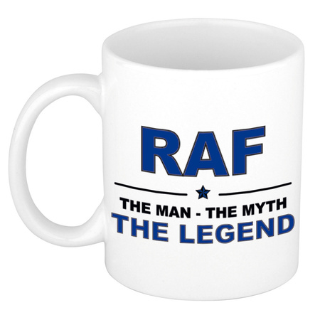 Raf The man, The myth the legend collega kado mokken/bekers 300 ml