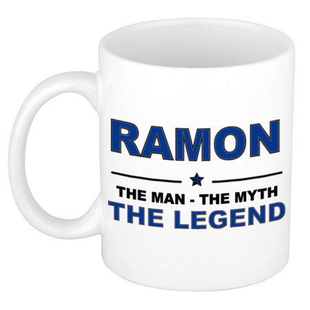 Ramon The man, The myth the legend collega kado mokken/bekers 300 ml