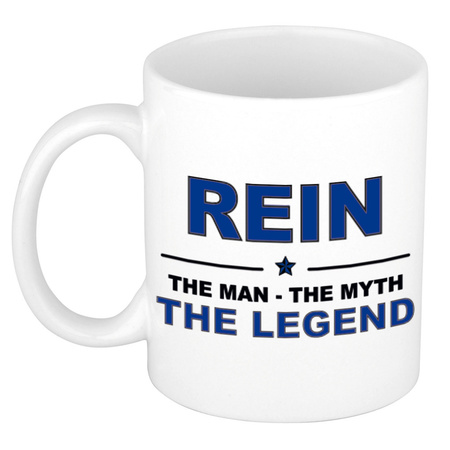 Rein The man, The myth the legend collega kado mokken/bekers 300 ml