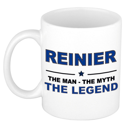 Reinier The man, The myth the legend collega kado mokken/bekers 300 ml