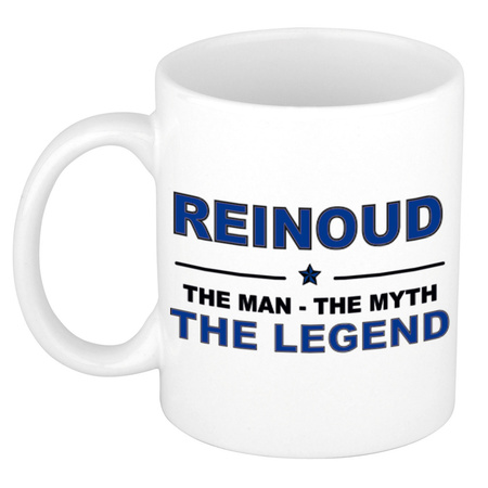 Reinoud The man, The myth the legend collega kado mokken/bekers 300 ml