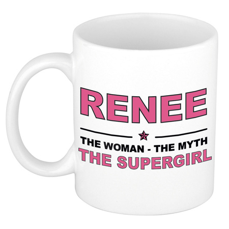 Renee The woman, The myth the supergirl collega kado mokken/bekers 300 ml