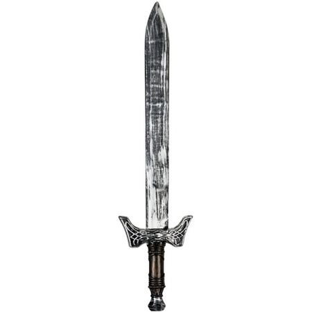 Knights sword silver/bronze 68 cm
