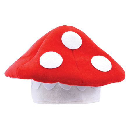 Toadstool hat for adults