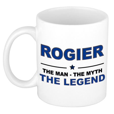 Rogier The man, The myth the legend collega kado mokken/bekers 300 ml