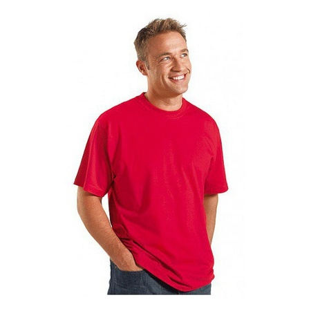 Rode Logostar t-shirts grote maten 3XL