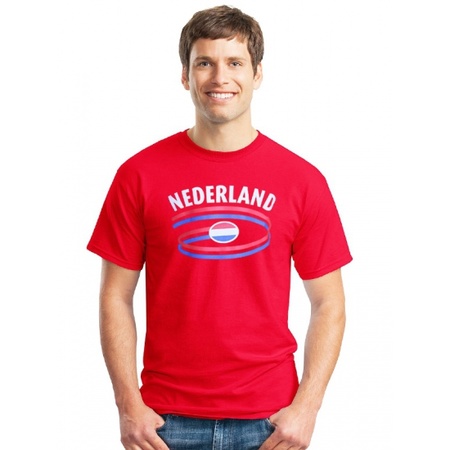 Red mens shirt Netherlands