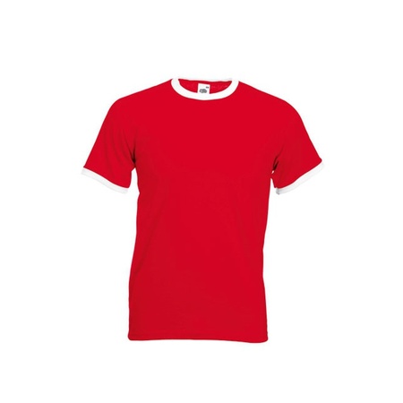 Red/white ringer t-shirt