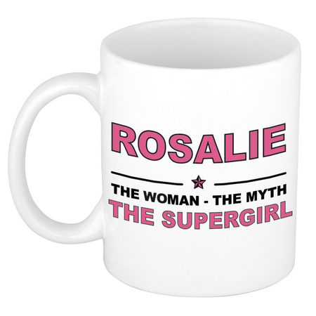 Rosalie The woman, The myth the supergirl collega kado mokken/bekers 300 ml