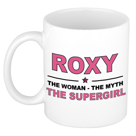 Roxy The woman, The myth the supergirl collega kado mokken/bekers 300 ml