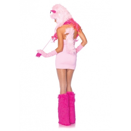 Pink fantasy monster costume for women
