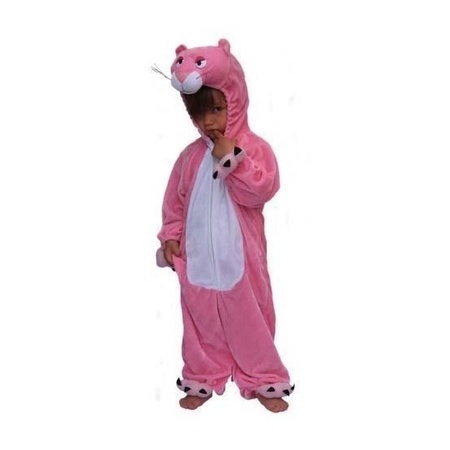 Plush Pink panther costume for kids