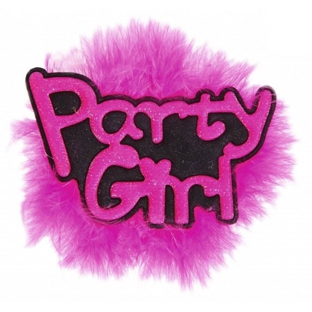 Pink batchelorette broche Party Girl