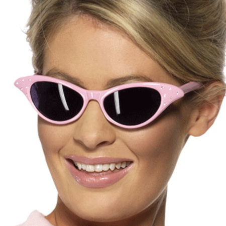 Rock n roll sunglasses pink