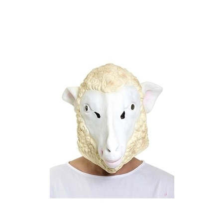 Latex schaap masker